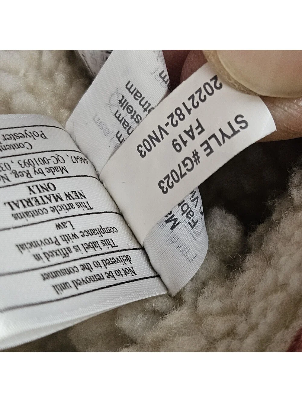 J.CREW Authentic Outerwear Sherpa Lined Flannel Shirt Jacket Shacket Medium